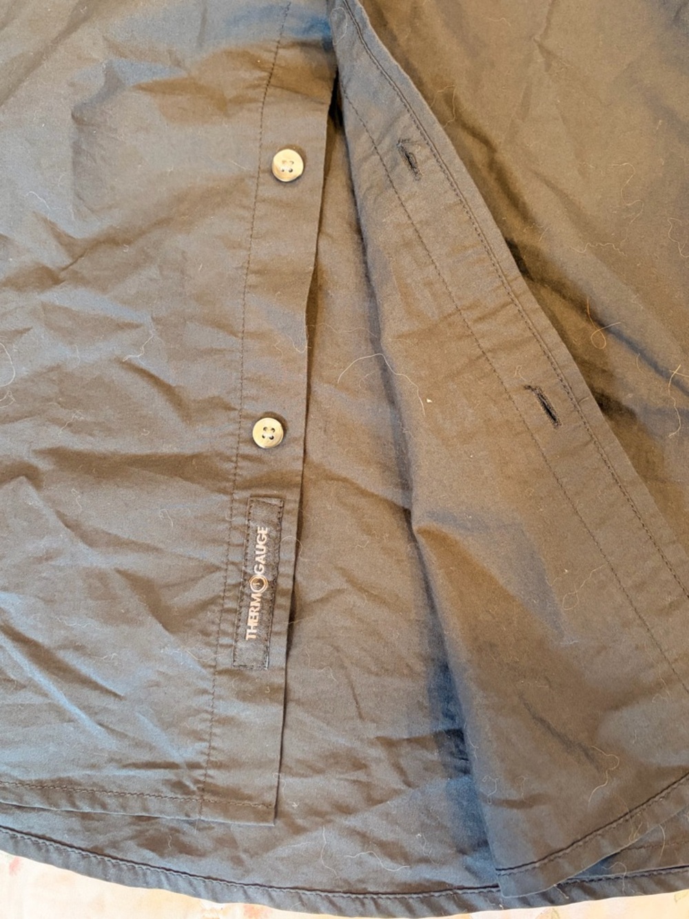 Oakley Black Button-Up Long Sleeve Shirt - Picture 2 of 7